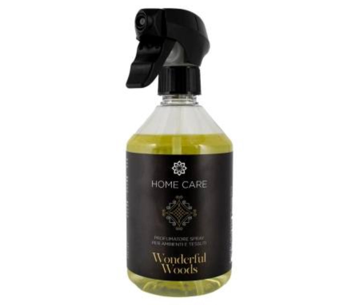 „HOME CARE“ DUFTSPRAY (INNENRÄUME UND TEXTILIEN) – „WONDERFUL WOODS“ - PHC21 500 ML